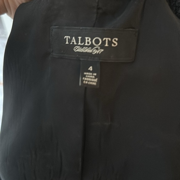 Cropped TALBOTS JACKET SIZE 4 - Picture 4 of 4